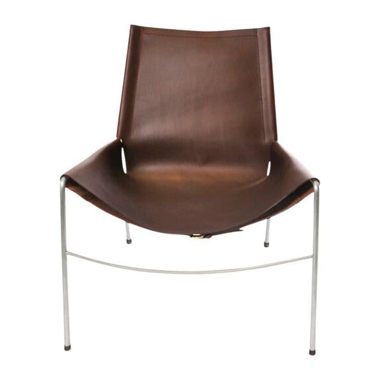 Mocca and Steel November Chair by OxDenmarq For Sale