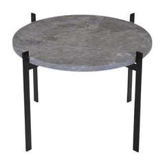 Grey Marble Single Deck Table by OxDenmarq