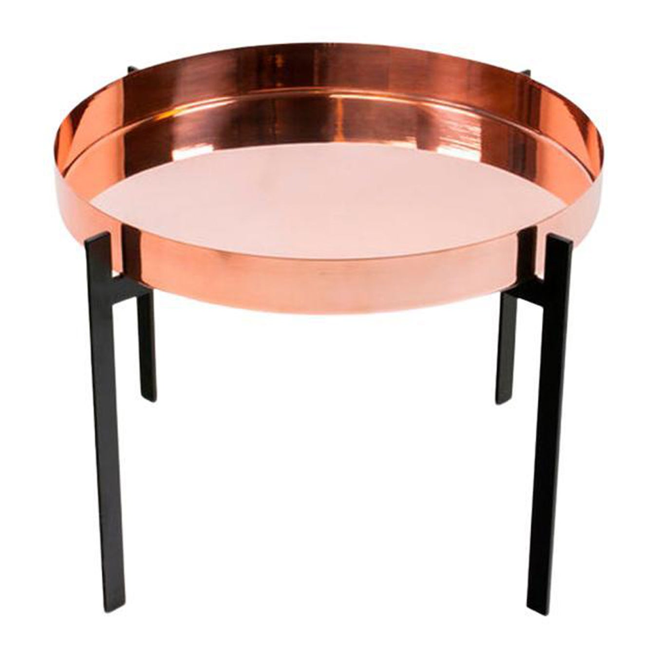 Copper Single Deck Table by Ox Denmarq For Sale