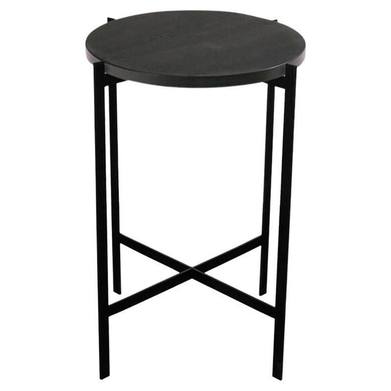 Black Slate Small Deck Table by Ox Denmarq For Sale
