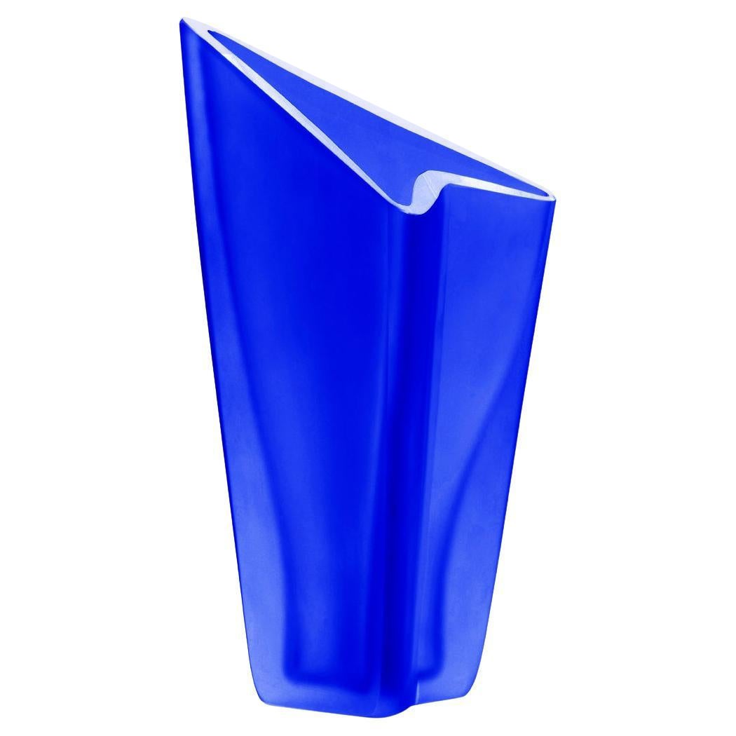 Freccia Large Blue Vase by Purho