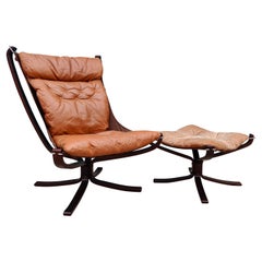 Midcentury Falcon Lounge Chair by Sigurd Ressel for Vatne Mobler, Norway, 1970s