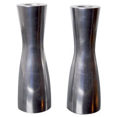 Pair of Candlesticks Gota Erika Pekkari, Scandinavian, 1990