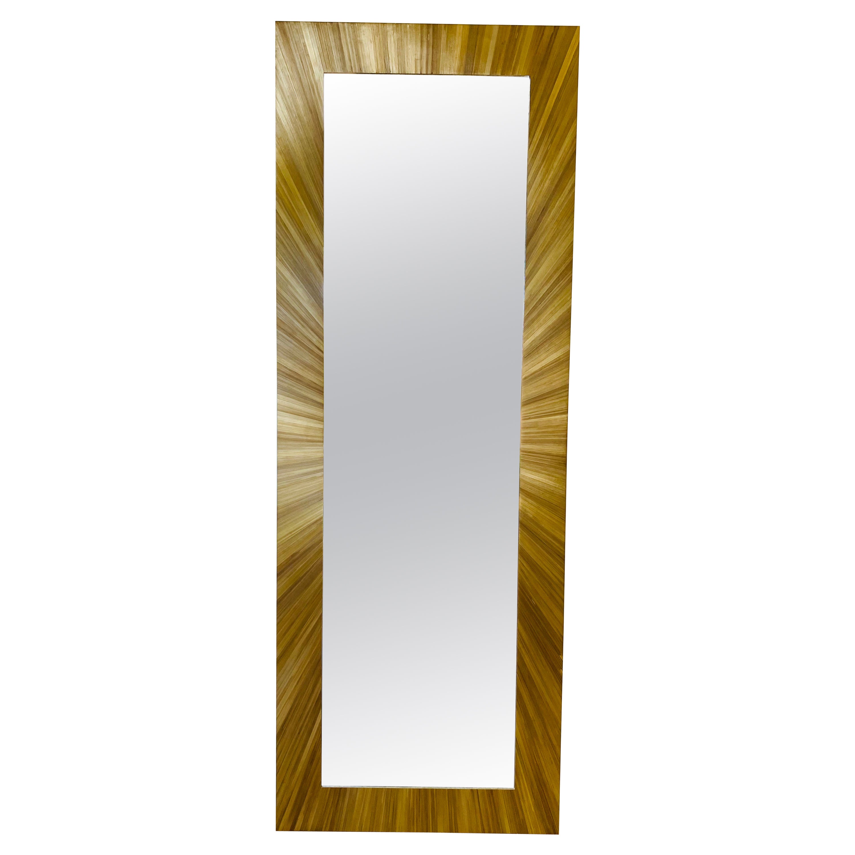 Marqueterie de paille Miroir