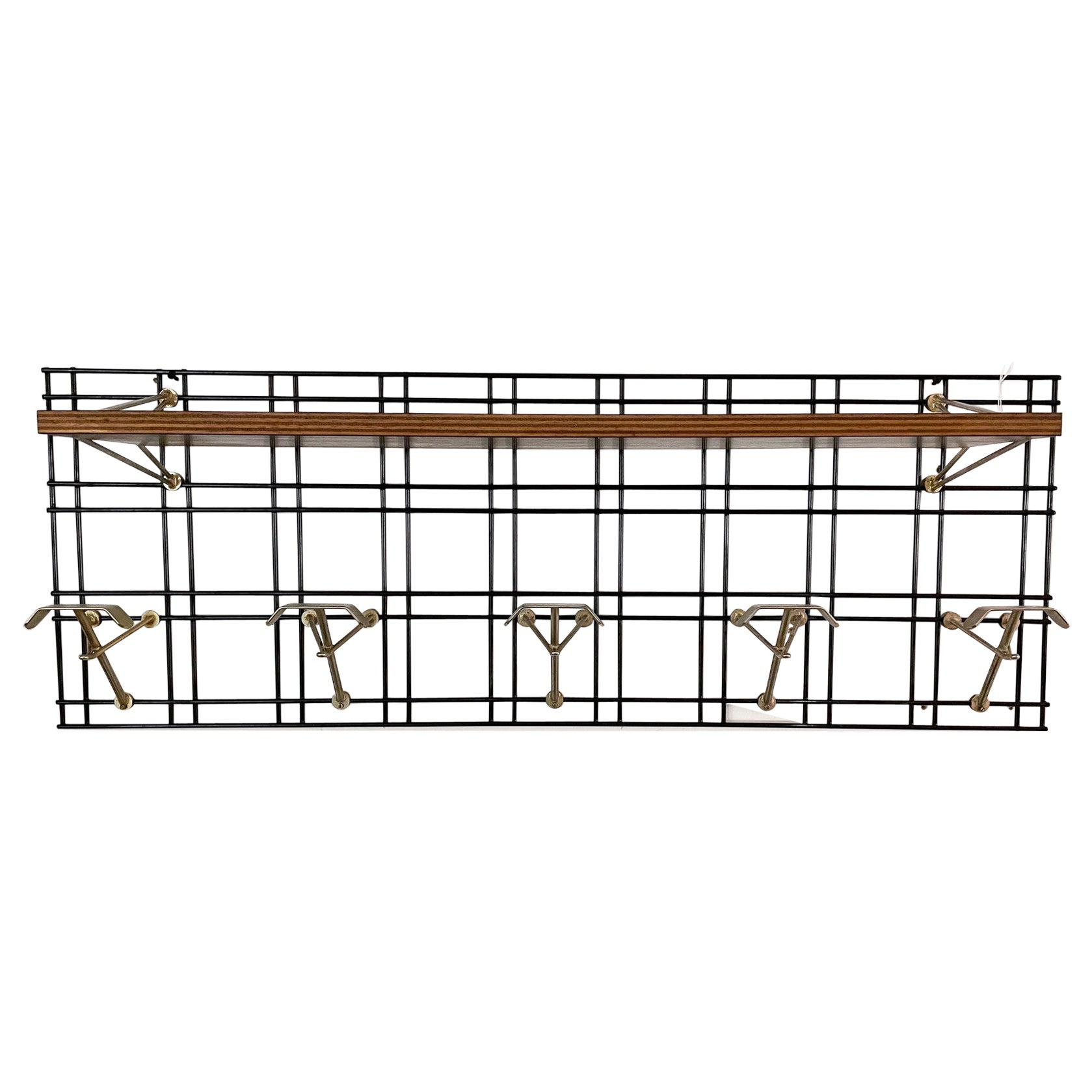 Mid-Century Modern Coat Rack by Studio BBPR for Olivetti - Italy 1960s For Sale