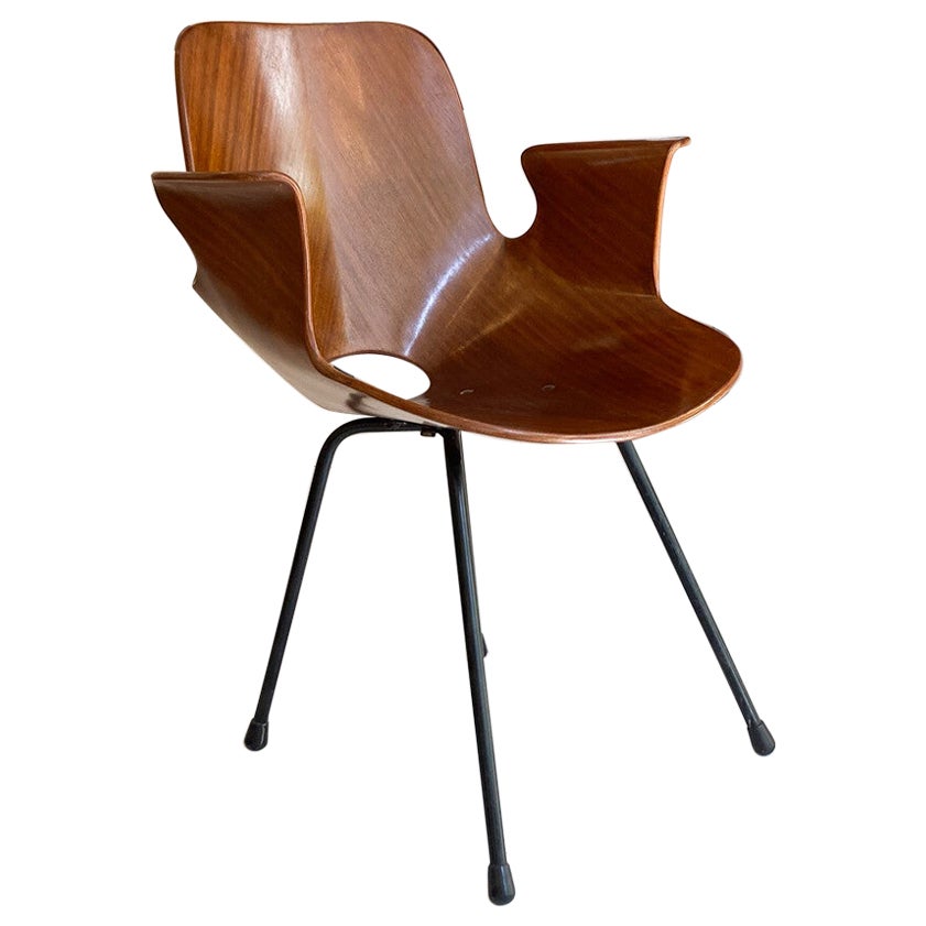 Mid-Century Modern Chair 'Medea' by Vittorio Nobili for Fratelli Tagliabue For Sale