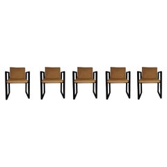 Set of 6 Vintage Chairs Italian Production, 1970s