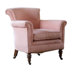 19th Century Howard Woodstock Style Armchair