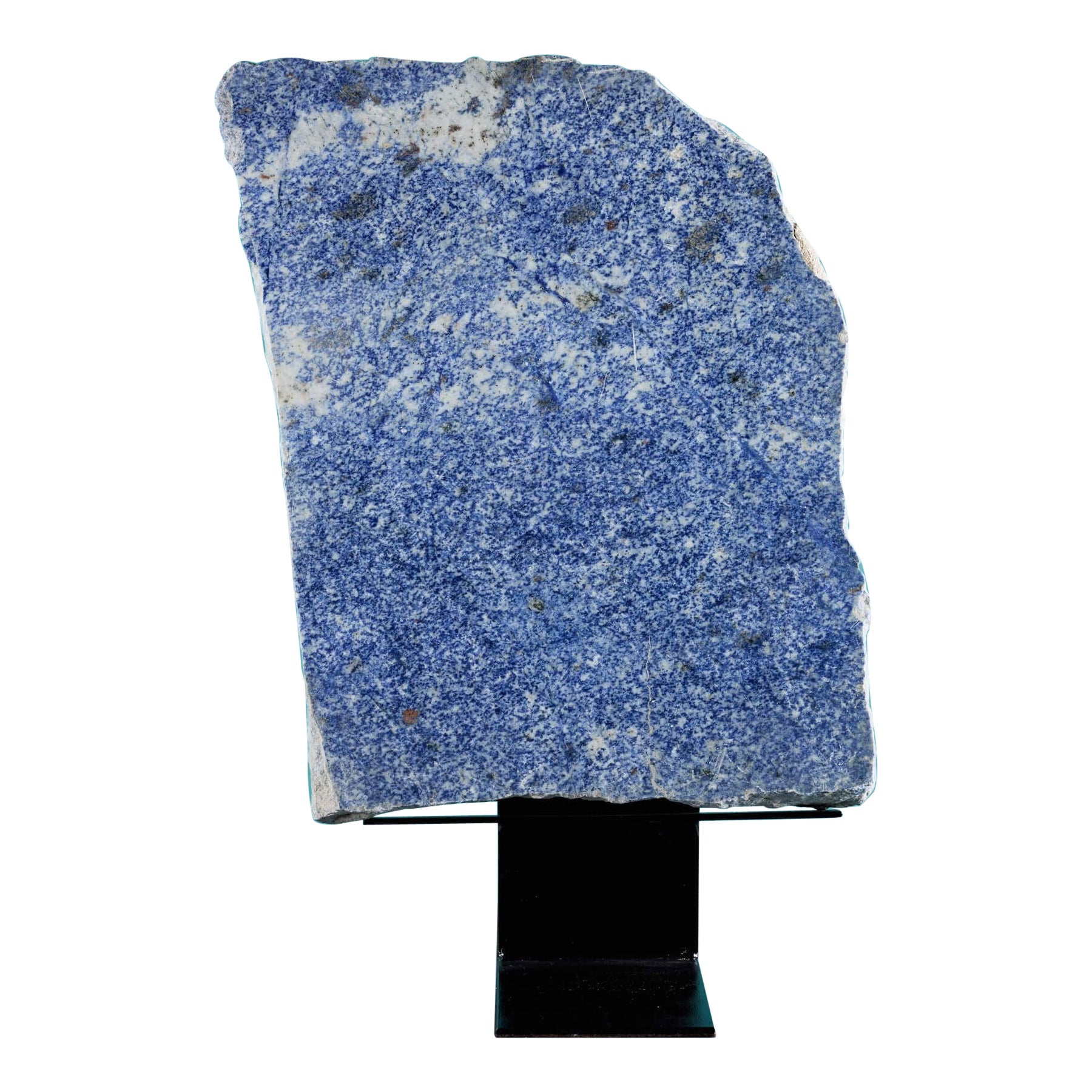 Large Sculptural Blue Sodalite Specimen For Sale