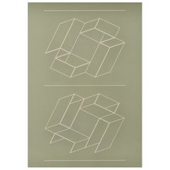 Josef Albers from White Embossings on Gray Series, Print iii