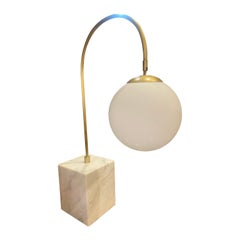 Deco- style Marble & Brass Table Lamps