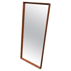 Scandinavian Modern Teak Wall Mirror