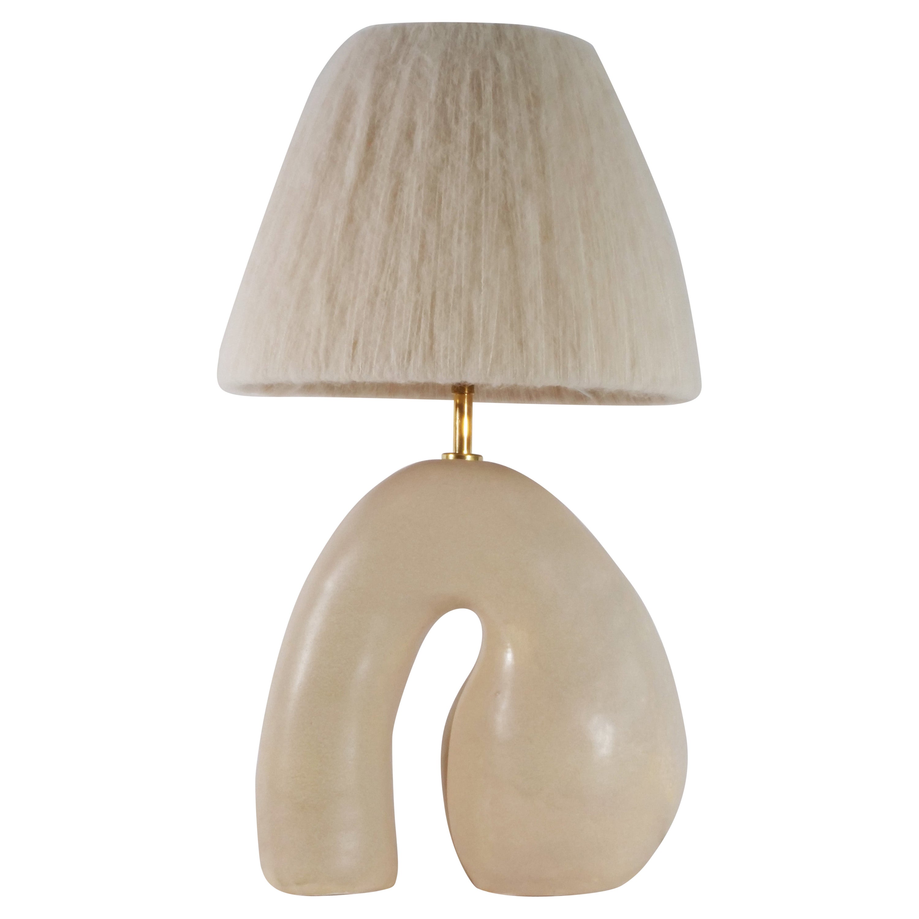 Big Opposée - lampe en céramique faite à la main  en vente