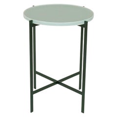 Celadon Green Porcelain Small Deck Table by Ox Denmarq