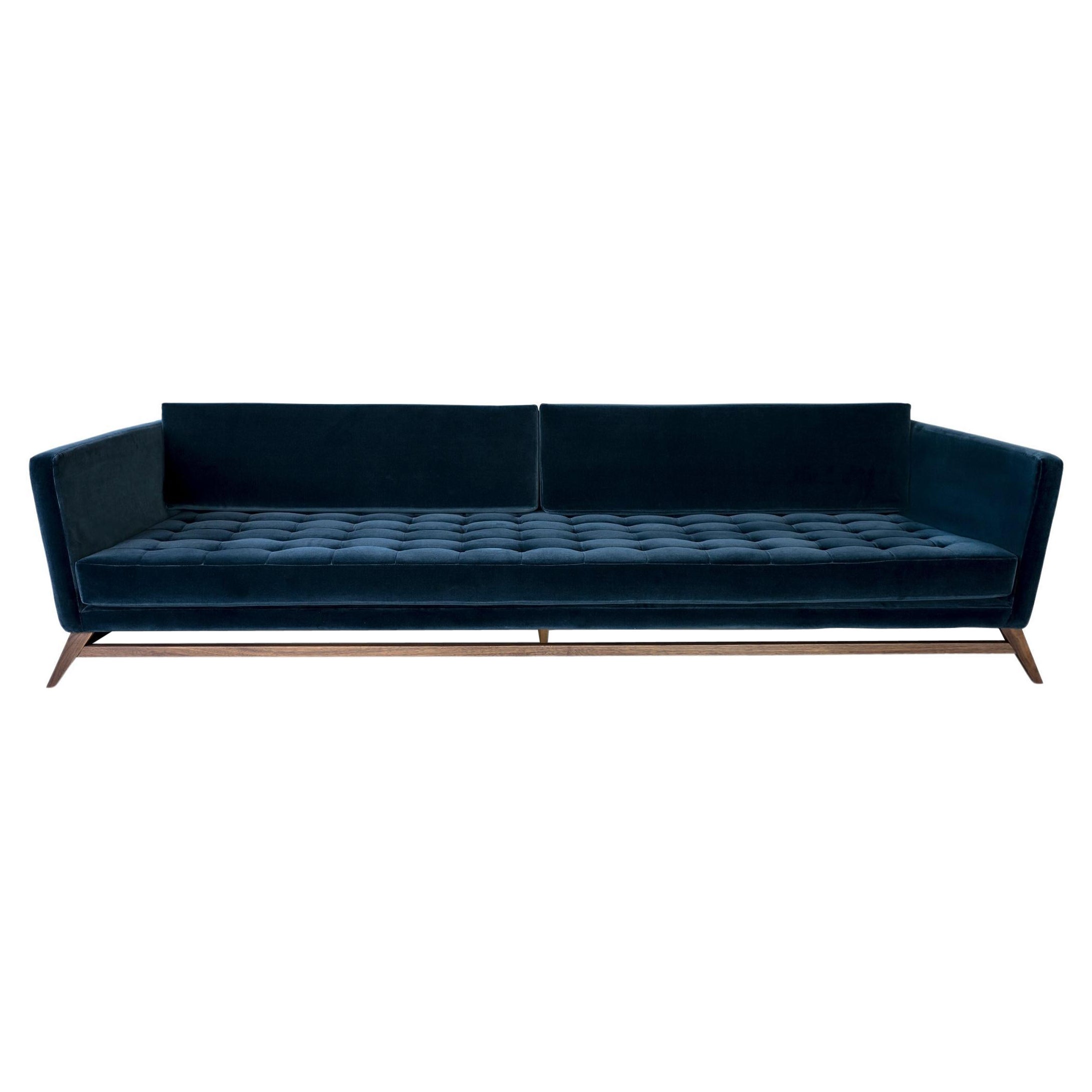Blaues Eclipse-Sofa von Atra Design im Angebot