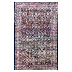 Antiker persischer Malayer-Teppich in Übergröße