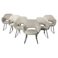 Set of 6 Eero Saarinen Chairs for UNESCO, 1957