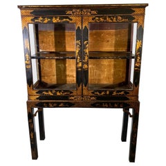 Late 19th Century Chinoiserie Display Cabinet