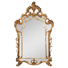 18th Century Style Giltwood Wall Mirror