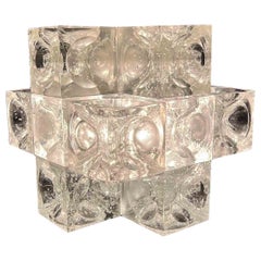 Lampada a cubi regolabili Poliarte di Albano Poli per Poliarte, Italia, circa anni '70