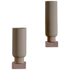 Set de 2 Vasos Peana Modelo 3 Rosa de Eter Design