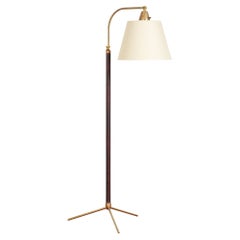 Retro Jacques Adnet Style Floor Lamp