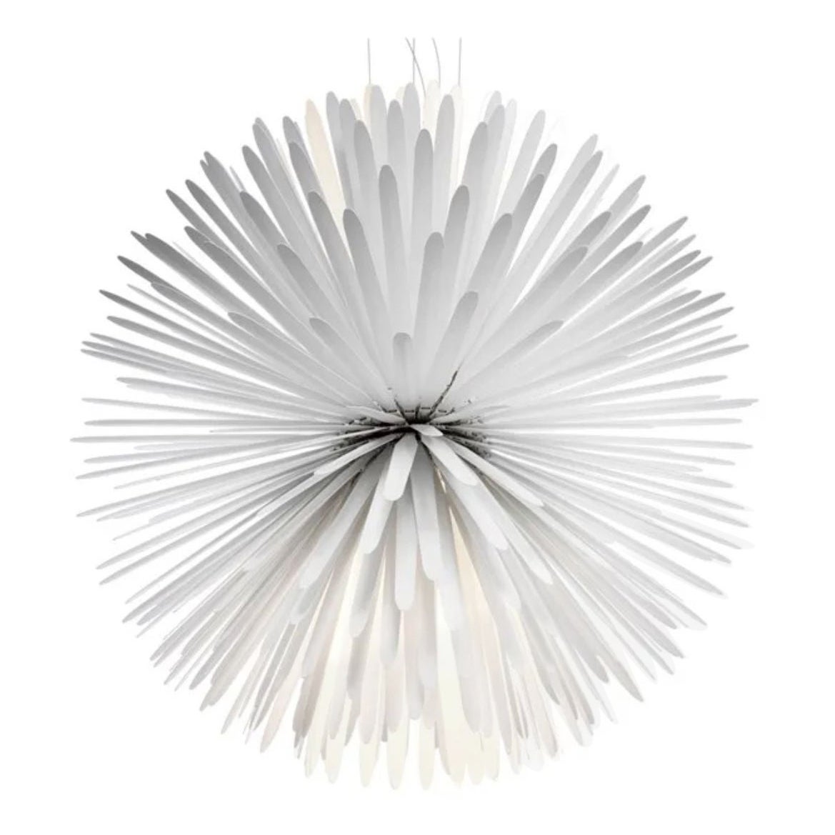 Tord Boontje 'Sun-Light of Love’ Metal Suspension Lamp in White for Foscarini For Sale