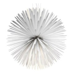 Tord Boontje 'Sun-Light of Love’ Metal Suspension Lamp in White for Foscarini