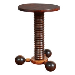 Table d'appoint Dudouyt à trois boules