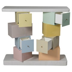 "Cubica" Console by Ettore Sottsass for Cleto Munari, 2002
