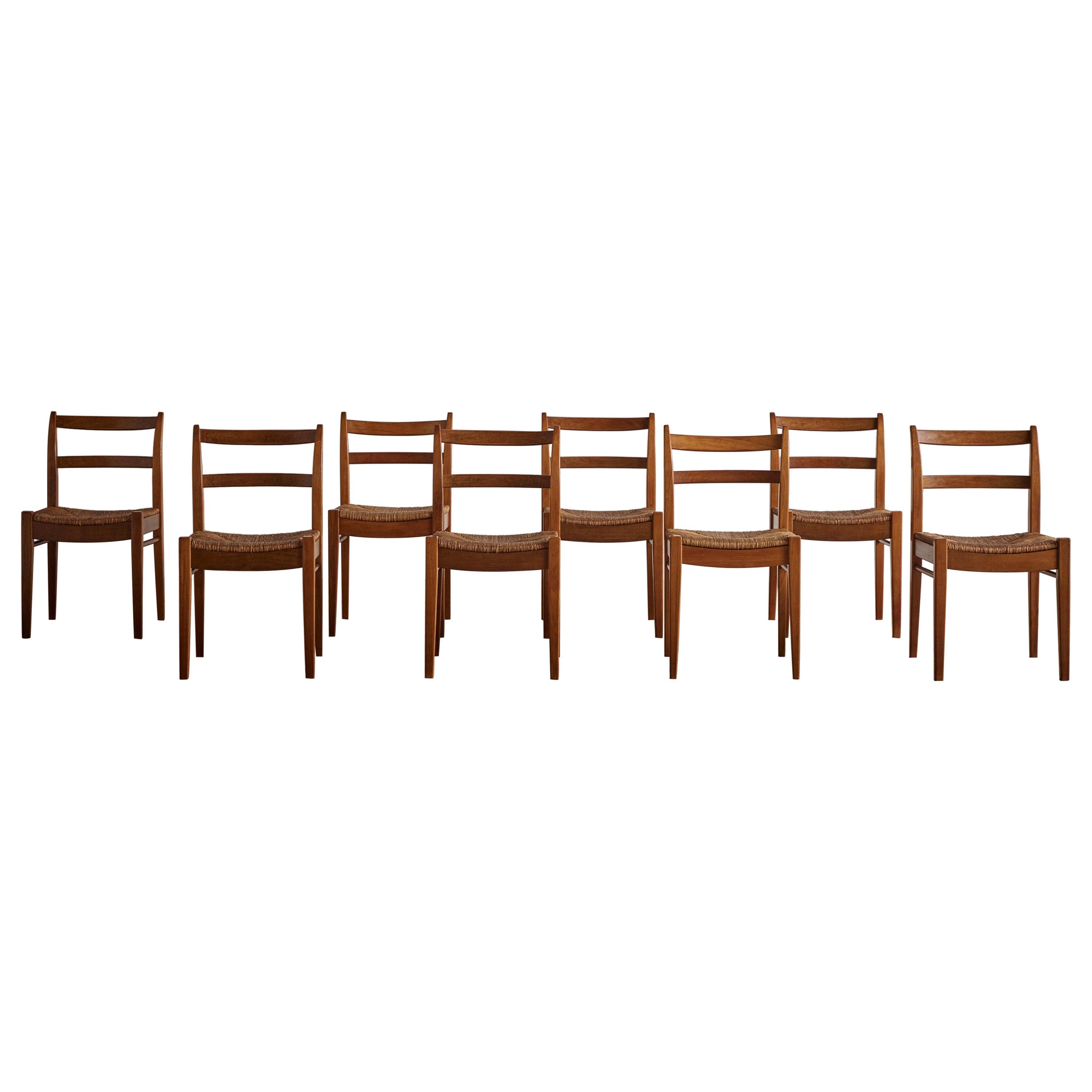 Set of 8 Van Den Berghe Chairs