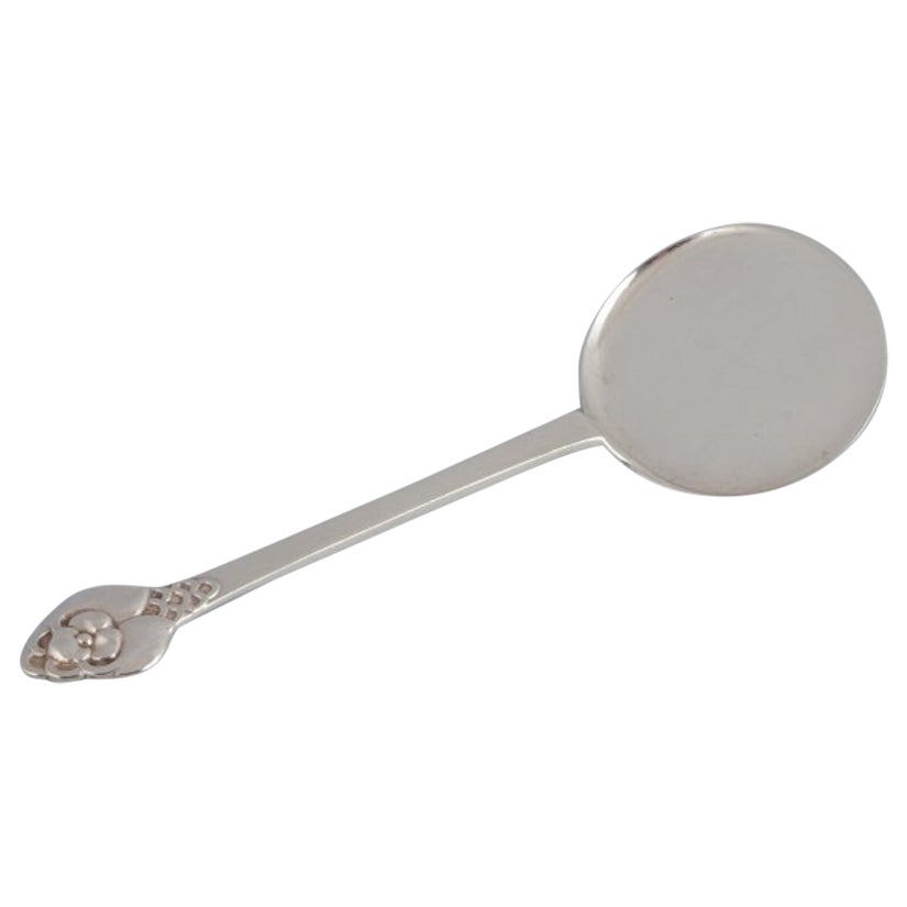 Jugendstil-Serviergeschirr spade aus dänischem 830er Silber von Evald Nielsen, Dänemark. im Angebot