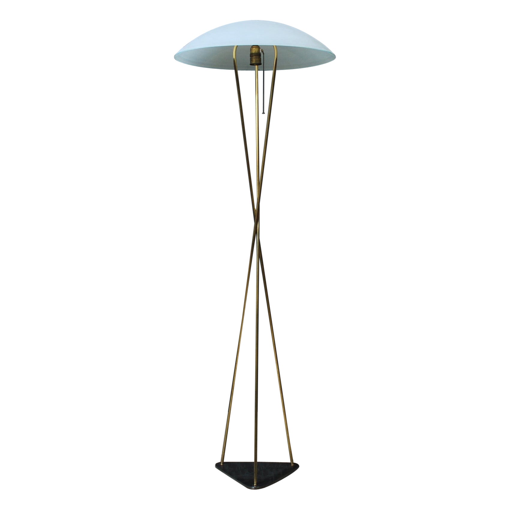 Italian Midcentury Brass Floor lamp