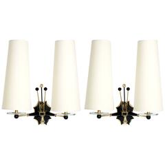 Pair of 1950s Sconces by Maison Lunel 7
