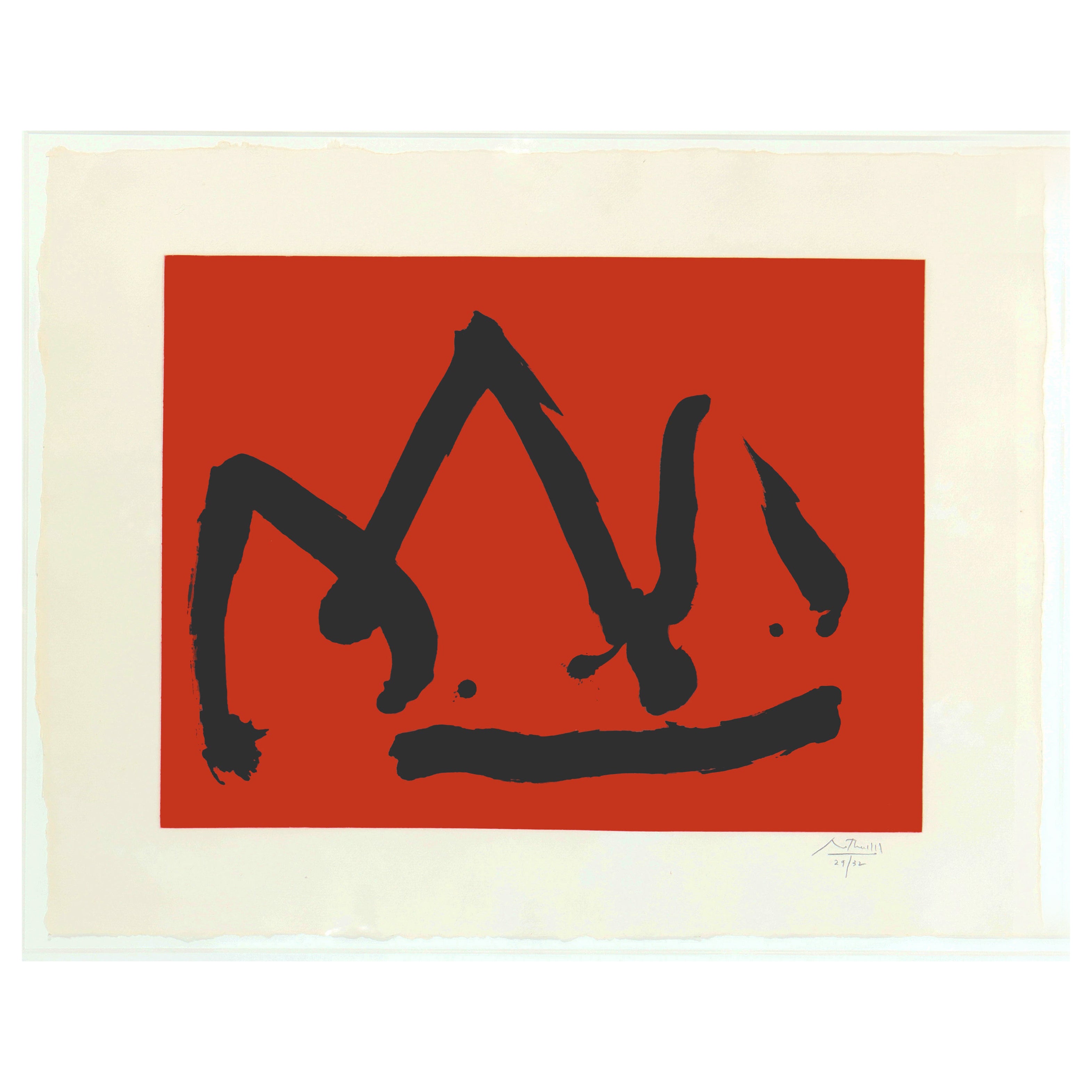 Robert Motherwell '1915-1991' Amer, Etching & Aquatint For Sale