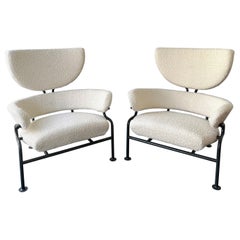 Pair of Armchairs PL19 by Franco Albini for Poggi, Italy, 1960s