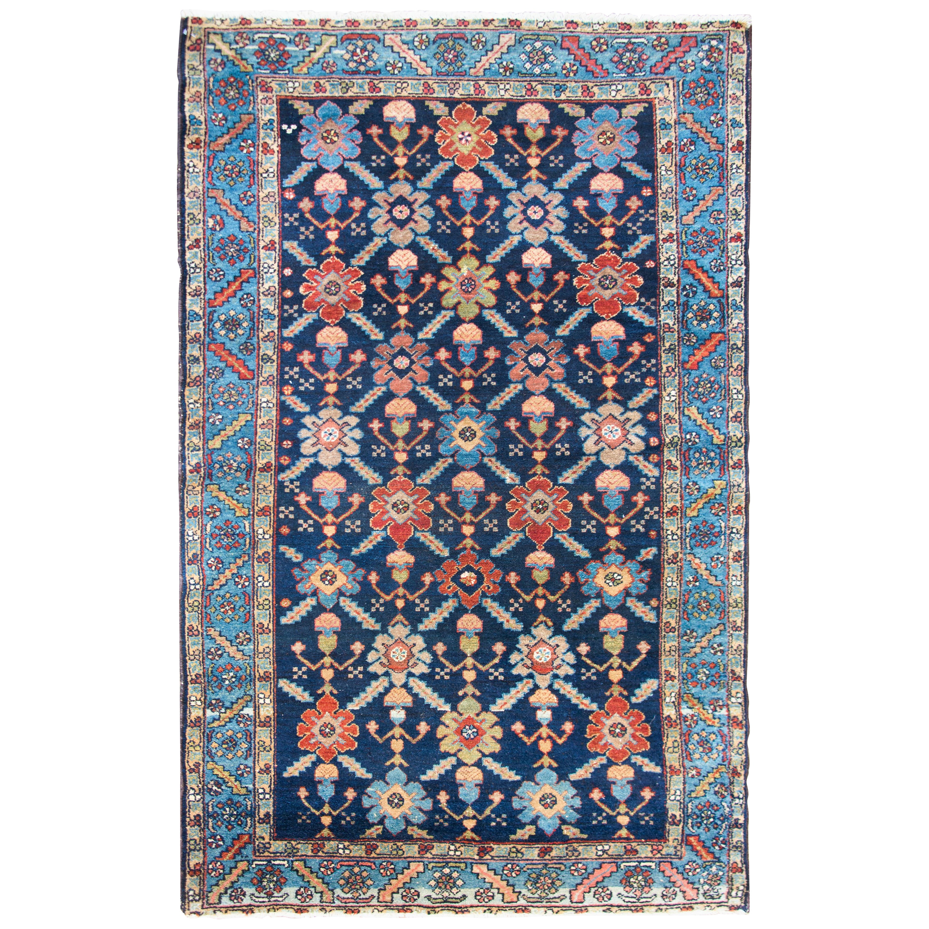Early 20th Century Persian Bakhtiari Rug For Sale
