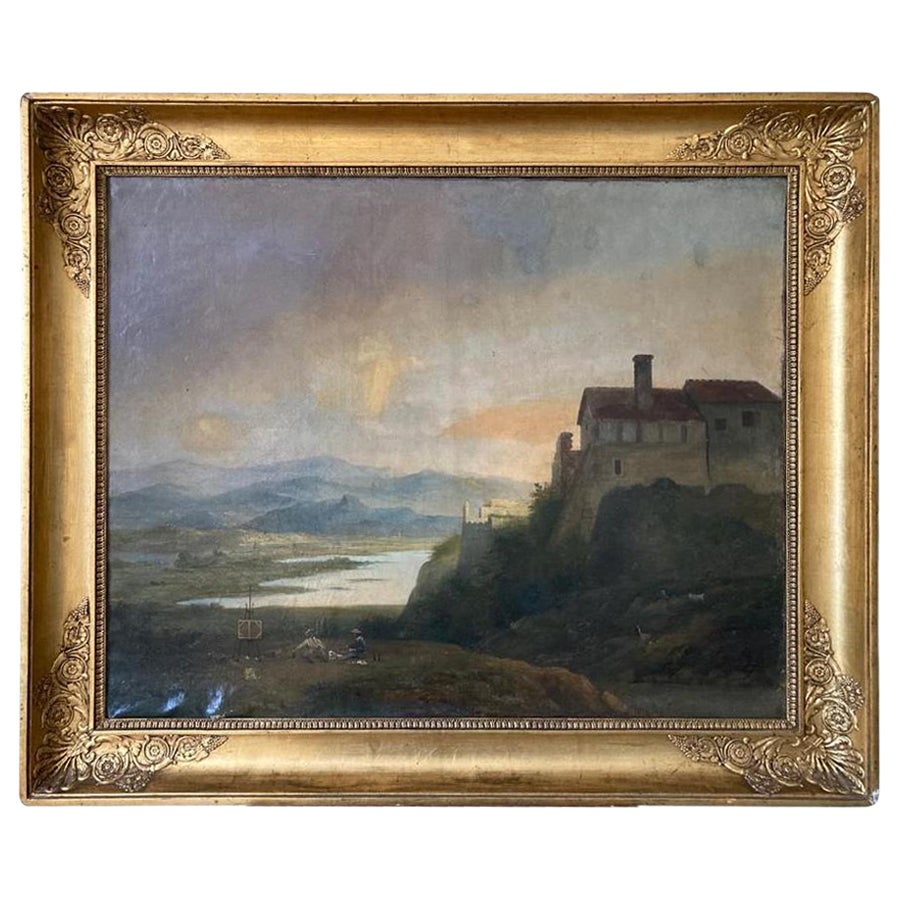 19th century Oil on Canvas, 1890s For Sale