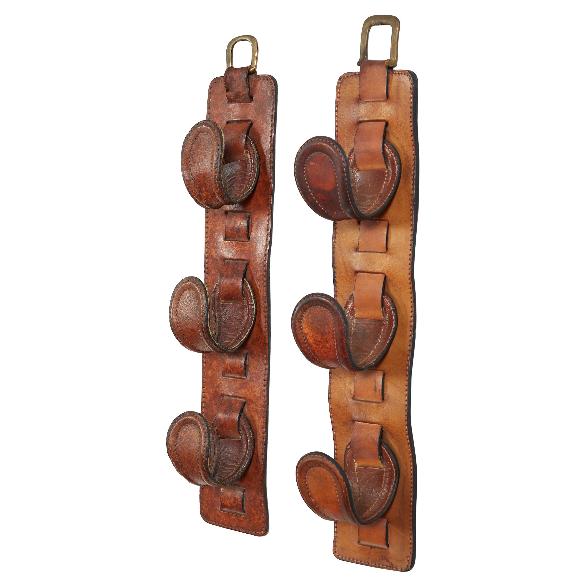 Jacques Adnet Style Wall Hook For Sale