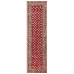 Antique Hand-Woven Oushak Runner, circa 1900