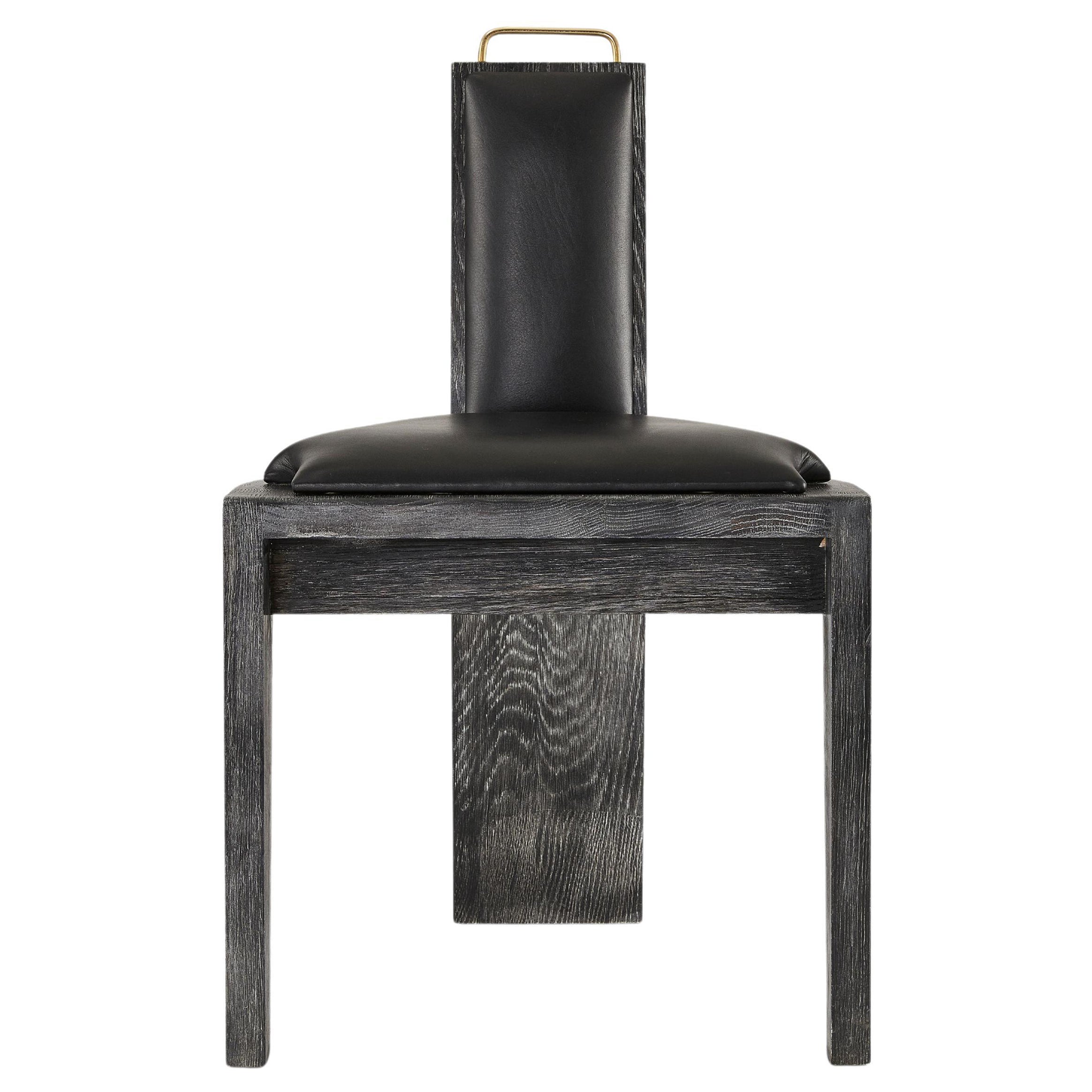 Olifant Black Dining Chair by Egg Designs