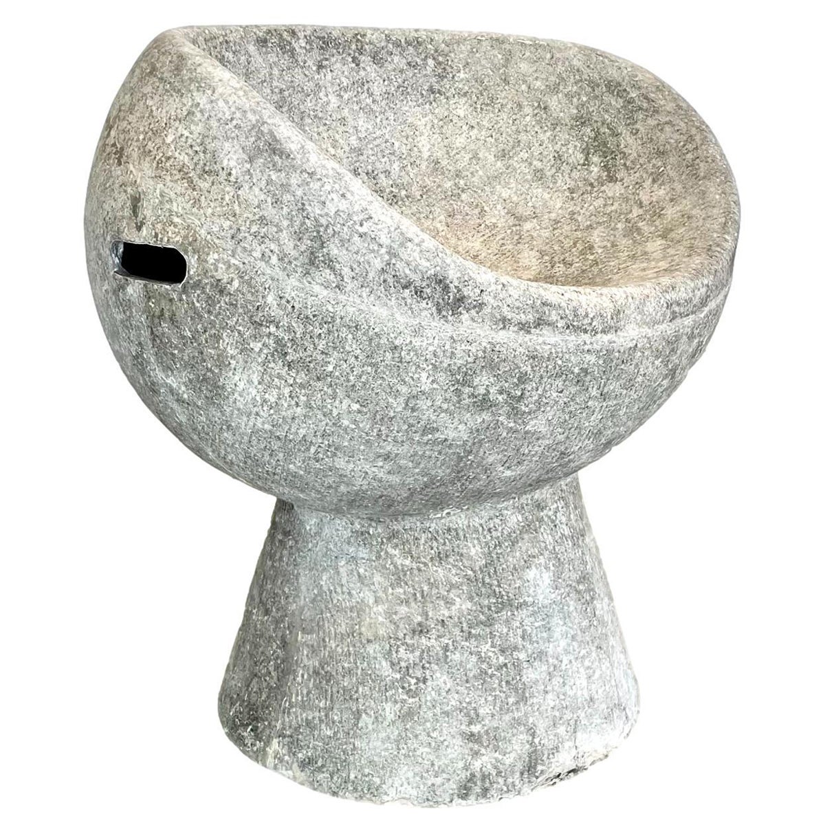Silla de hormigón Willy Guhl, años 60 Suiza
