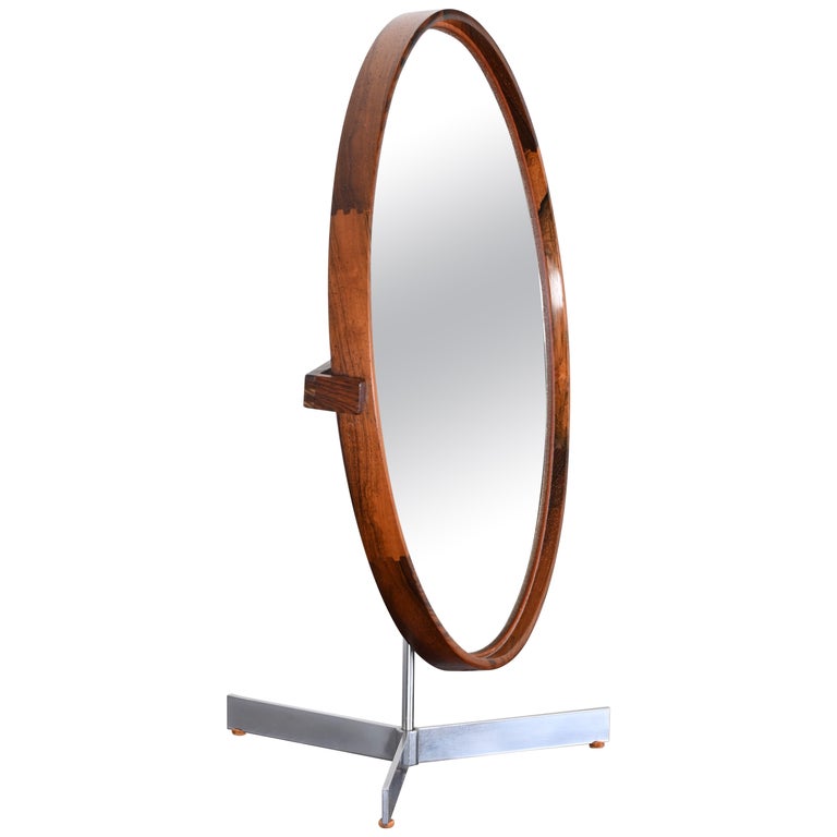 Antique Barber Mirror Stand for sale at Pamono