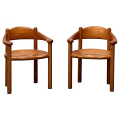 Used Pine Dining Armchairs by Rainer Daumiller for Hirtshals Sawmill, Denmark, 1970s