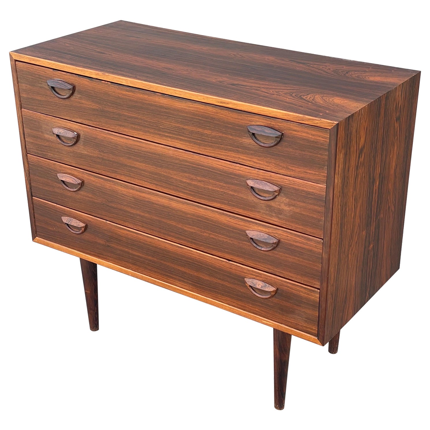 Beautiful Danish Midcentury Chest of Drawers by Kai Kristiansen 1960s For Sale