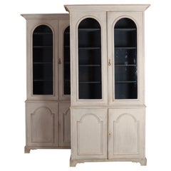 Pair of Scottish Painted Bookcases