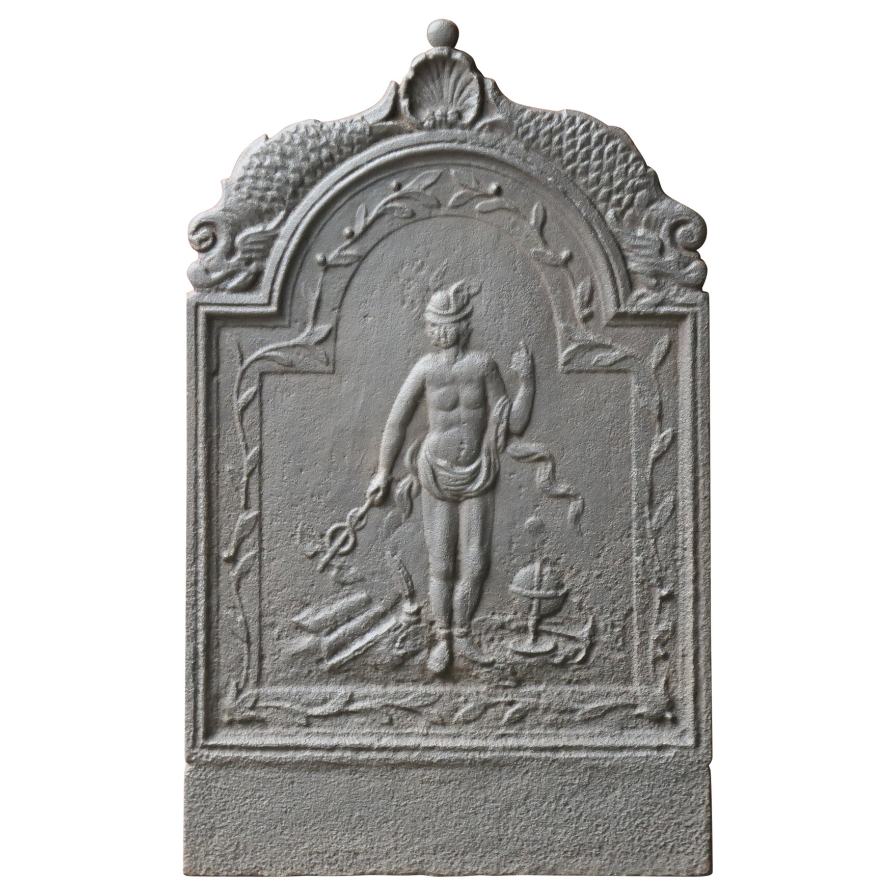 Kaminschirm „Mercury“ aus der französischen Louis XIV.-Periode des 17. Jahrhunderts / Rückstrahlung im Angebot