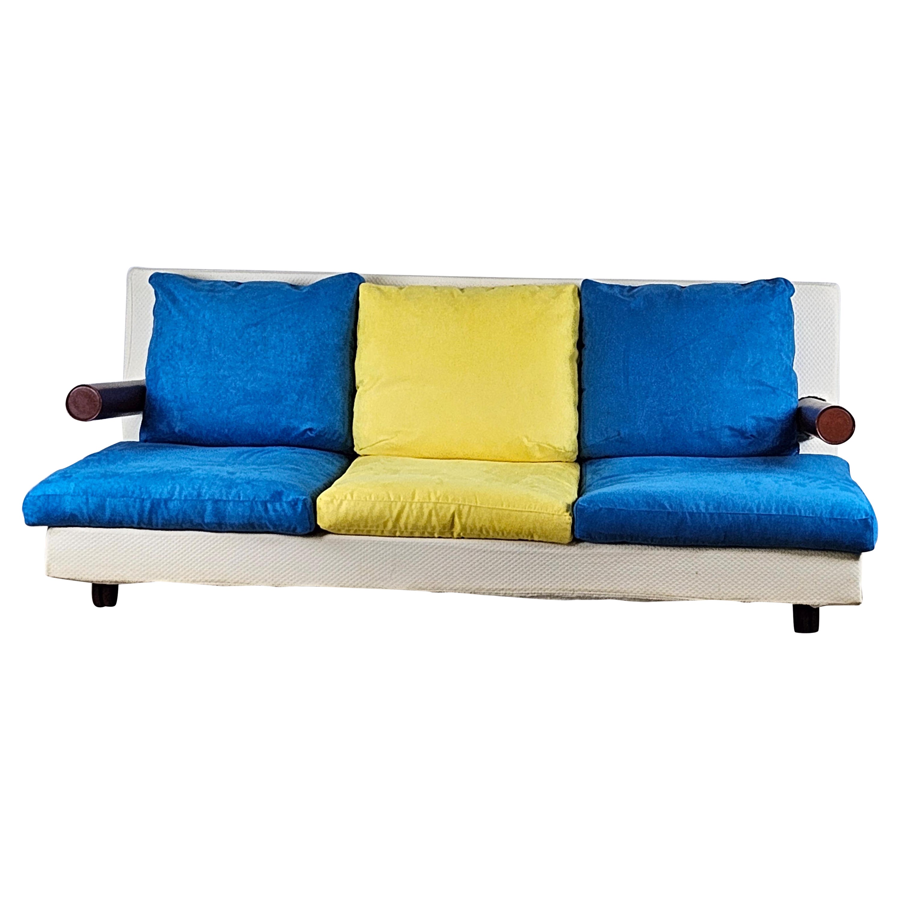 Baisity Two Seater Sofa By Antonio Citterio For B&B Italia For Sale
