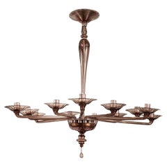 Lustre en verre de Murano par MVM Cappellin