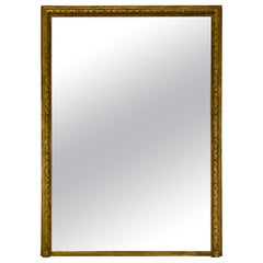 Miroir doré du 19ème siècle